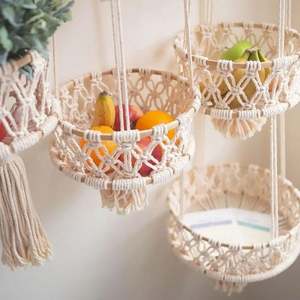 Décoration murale Boho pour fille ronde <span class=keywords><strong>en</strong></span> <span class=keywords><strong>osier</strong></span> panier suspendu plateau miroir plante petit stockage noir naturel <span class=keywords><strong>tressé</strong></span> éthiopien grand - Product Image 6