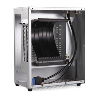 Boîtier de jeu vertical Mini-ITX SKTC Star Open Sky A07, carte graphique indépendante, boîtier tout en aluminium, prend en charge une petite alimentation 1U
