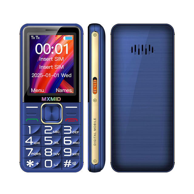 2.4 Inch Feature Phone Dual Sim Senior Cheap Featured Basic Keypad Mobile Low Phones Price