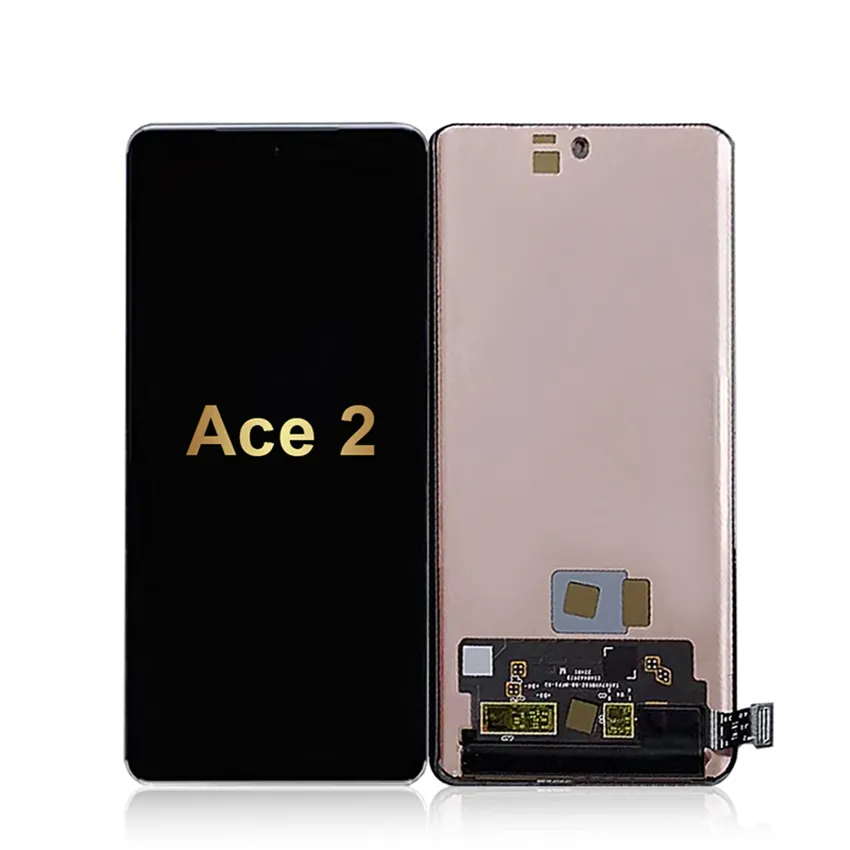 Мобильные телефоны Lcds для Oneplus 10R 10T Ace Pro 2 Ace гоночный экран Замена Сенсорный ЖК-дисплей цифровые мониторы в сборе