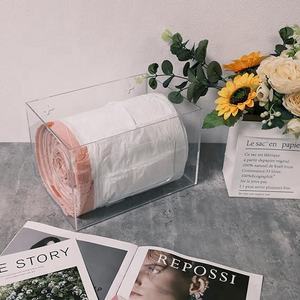 Dispensador de Bolsas de Basura Extra Grande de Acrílico para Montar en <span class=keywords><strong>la</strong></span> Pared, Soporte para Rollos, Organizador de Cocina Debajo del Fregadero, Caja de Almacenamiento para Bolsas de 13, 33 y 30 Galones - Product Image 5