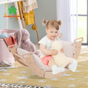 Juguetes de Escalada de Madera Montessori Multifuncionales, Gimnasio para Bebés <span class=keywords><strong>Lovevery</strong></span> con Formas Geométricas para Sala de Juegos y Aprendizaje - Product Image 4