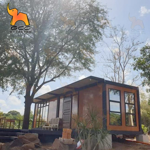 Casa Contenedor Desmontable, Panel de Madera, Villa Moderna, Forma Rectangular, Estructura de Acero Ligera, Vivienda Móvil de Ensamblaje - Product Image 3