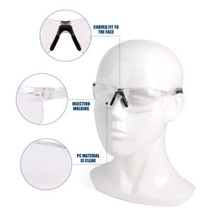 משקפי בטיחות יצרנים ברור עבודת בטיחות 100% v מגן אנסי z87 משקפי שמש לגברים ולנשים - Product Image 2