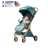 Poussette légère et portable, pliable automatiquement, pour bébé |   Taille compacte pour les vendeurs en ligne et le commerce de détail