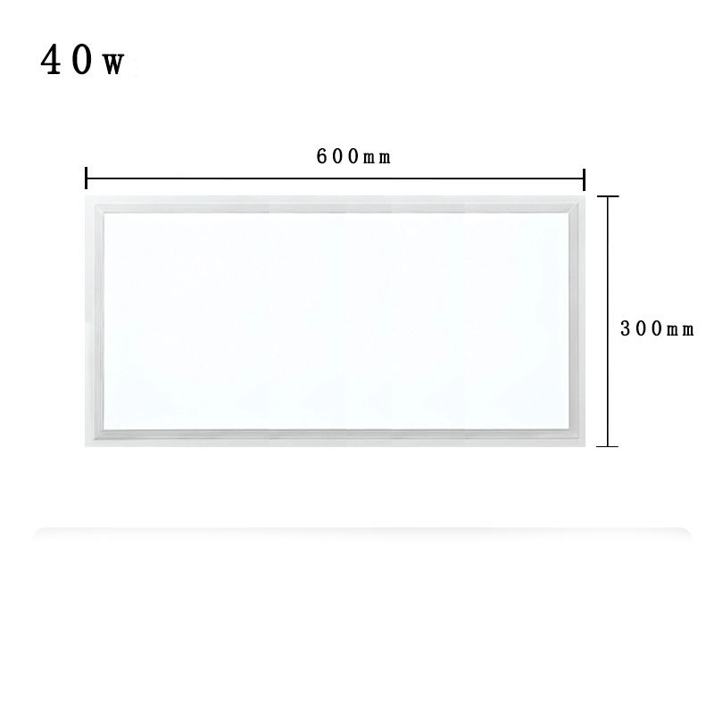 40W modelo de material de aluminio de alto brillo 300*600mm