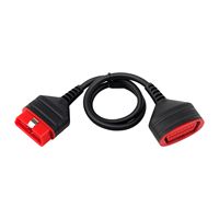 Para THINKCAR ThinkDiag OBD2 Cable adaptador de 16 pines Cable de extensión automotriz Universal para batería de diagnóstico de coche Motor Fiat