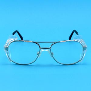 EN166耐衝撃性金属安全メガネ目の保護防曇目の保護ガラスサイドシールド付き - Product Image 2