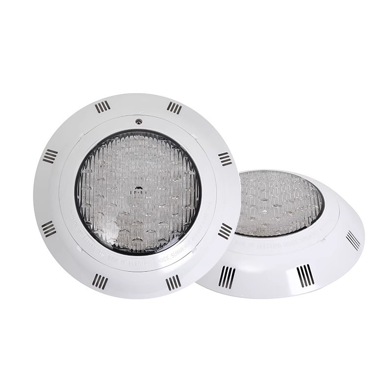 24V Smart Outdoor LED Pool Light Colorful Remote Control Wall-Mounted Lamp IP68 for Swimming Pool Bottom Landscape Lighting