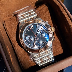 Montre mécanique de luxe pour homme en acier inoxydable de haute qualité avec miroir saphir et cadran vert à trois aiguilles - Product Image 4