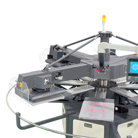 Presse à Chaud Rotative Automatique Microtec Apex X8 à 8 Stations, 16x20 Pouces, Pneumatique, Multi-Postes, pour Transfert Thermique de T-shirts