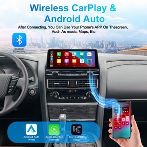 Navihua New Arrival 12.3 Inch Android Car Radio GPS Navigation Multimedia Carplay Auto Stereo for Nissan Patrol Y62 2012-2019 - Product Image 4