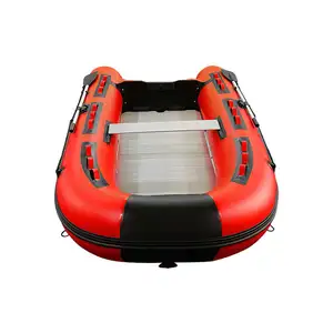 Barco de pesca inflável de alta qualidade para 3 4 5 6 7 pessoas 3m 4m 5 metros para resgate ou entretenimento com motor