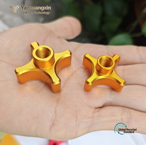 Écrous en aluminium Yachuangxin à tête champignon, finition anodisée, 2 pièces - Product Image 3
