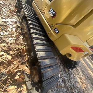 Mini-excavatrice d'occasion de 3 tonnes, modèle 303CR 2023, avec lame frontale et attache rapide, pour espaces confinés, moteur d'origine japonaise, en vente - Product Image 3