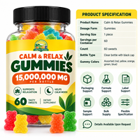 Gummies Naturelles au Chanvre Lifegarden Saveur Fruits Vitamines Extrait d'Huile Complément Alimentaire Suppléments à Base de Plantes avec un Concept de Gomme Comestible