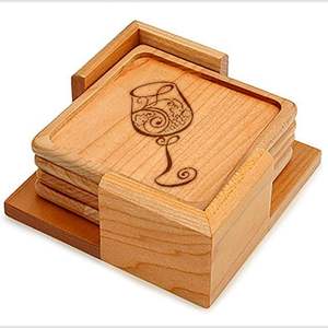 New Arrival Classic Style Wooden <b>Coasters</b> & Mats for Tea Coffee Drinks Amazing <b>Table</b> Decoration - Product Image 5