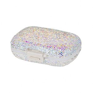 กล่องใส่ยาสีดำเงา กล่องเก็บยา กล่องยา - Product Image 4