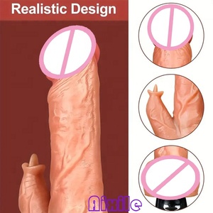 Dildo realista para mujeres con ventosa, pene de silicona líquida suave y firme para juegos sexuales anales y estimulación del punto G. - Product Image 4