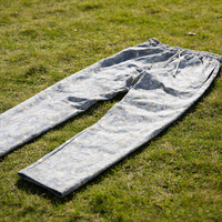 Pantalon de survêtement évasé pour homme en coton imprimé numérique personnalisé, motif camouflage Real Tree de haute qualité, coupe large et ample