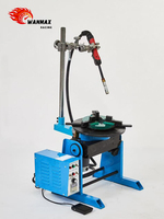 Kit complet de positionneur de soudage universel 30 kg avec pince et support de pistolet manuel, pour soudeur laser/à l'arc, serrage 10-210 mm