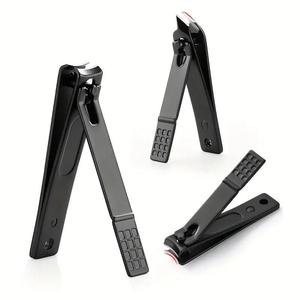 <span class=keywords><strong>Tagliaunghie</strong></span> Professionale in Acciaio Inossidabile Argento, Portatile, con Lama Curva e Piatta, Apertura Larga, Nuovo Design per Neonati - Product Image 4