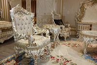 Canapé Sectionnel Luxe Moderne Ensemble De Haute Qualité Bois Sculpté Royal Modulable Personnalisable Usage Hôtelier Avec Rangement Intégré
