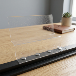 Porte-étiquette magnétique en PVC écologique sans BPA, personnalisable, réutilisable, étanche, pour présentoir d'étiquettes d'étagère en magasin de détail et supermarché - Product Image 3