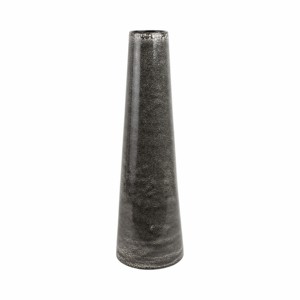 Vaso a cono alto e maculato in terracotta per fiori, ideale per la casa, la camera da letto, il bagno, l'ufficio e la decorazione della tavola - Product Image 4