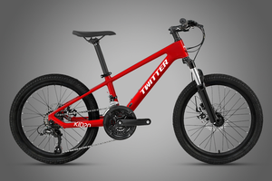 Bicicletta da Montagna per Bambini in Fibra di Carbonio da 20 Pollici, 24 Velocità, Leggera, con Freni a Disco Idraulici per Ragazzi e Ragazze - Product Image 6