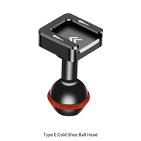 Bras magique à double tête avec tête sphérique NATO Clamp Cold Shoe Mount 1/4 Screw for DSLR Camera Cage Fill Light Monitor Mic Bracket