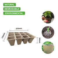 Kit de démarrage idéal pour pépinières : Gobelets de germination en papier de 6 cm en pâte de bois renouvelable zéro déchet, empêchant le cerclement des racines