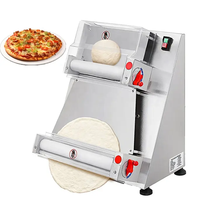 Automatic Electric Pizza Making Machine/ Bakery Equipment Pizza Forming Machine/ Dough Cutter Pizza Dough Presser