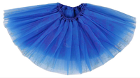 Tutu adolescent pour femmes adulte classique élastique 4 couches tulle tutu pour habiller la fête ballet danse allumer la robe tutu