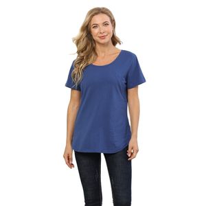 Vêtements de maternité d'été, t-shirt d'allaitement à fermeture éclair, chemisier de grossesse pour femmes, coton extensible, taille plus S-4XL, <span class=keywords><strong>tissu</strong></span> jersey - Product Image 3