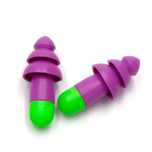 Bouchons d'oreilles en silicone TPE de haute qualité, très vendus, anti-bruit, bouchons d'oreilles en silicone pour la natation - Product Image 4