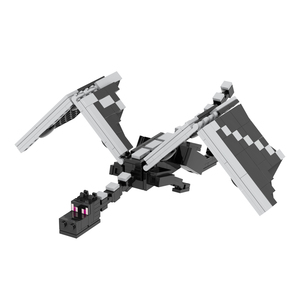 Mô hình đồ chơi giáo dục MOC1151 Creative Series Ender Dragon <span class=keywords><strong>Minecraft</strong></span>, mô hình nhân vật Anime, lắp ghép, đồ chơi trẻ em - Product Image 1