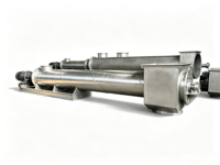 ZS 304/316 Rohrförmiger Kleiner Schneckenförderermotor für Mehl, Getreide, Kohlestaub, Vibrationsförderer 60W 110V 1 Jahr Garantie Neu