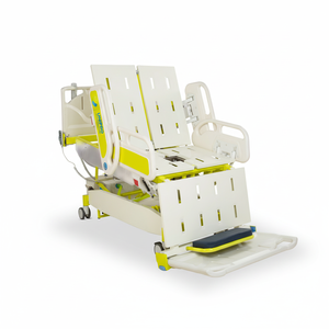 Lit de soins infirmiers avec installation de commode de chasse automatique - Product Image 1