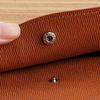 Sacs de rangement pour tablettes, ordinateurs portables et documents en cuir A4 avec logo personnalisé en gros, avec bouton magnétique