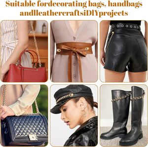 D Rings For <b>Purse</b> PCS Rivets For Leather Crafting Degree Rotatable Brass Ball Studs Metal <b>Purse</b> Strap Hardware Wallet Crossbody - Product Image 5