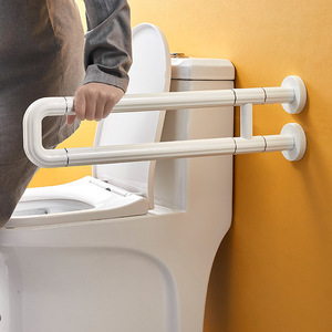 Barras de Apoyo para Inodoro You Liang 2222-15 de Acero Inoxidable Antideslizantes para Personas Mayores y Discapacitadas, Soporte de Seguridad para Baño - Product Image 1