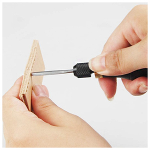 OWDEN-Kit d'outils <span class=keywords><strong>de</strong></span> bricolage pour l'artisanat du cuir, 4 en 1, prise en charge OEM/ODM, couture directe <span class=keywords><strong>de</strong></span> l'usine - Product Image 2