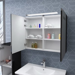 <span class=keywords><strong>Meuble</strong></span> de salle de bain en PVC noir brillant <span class=keywords><strong>pour</strong></span> <span class=keywords><strong>WC</strong></span> flottant <span class=keywords><strong>meuble</strong></span> de salle de bain - Product Image 5