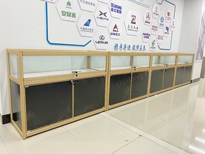 4feet chiều rộng Tempered <span class=keywords><strong>Glass</strong></span> hiển thị Showcase cửa hàng đồ trang sức <span class=keywords><strong>Glass</strong></span> LED hiển thị ánh sáng trường hợp - Product Image 2