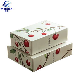Coffret cadeau de Noël personnalisé Meishan avec écharpe, boîte pomme, carte de vœux et boîte d'expédition avec logo imprimé à chaud - Product Image 3