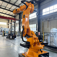 Bras de robot industriel à 6 axes de 220 kg, portée de 3200 mm, robot robuste pour la manutention des matériaux, le palettisation, le chargement et le déchargement