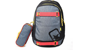 Sac à dos de voyage multi-poches imperméable à thème mode, sac de sport, sac de skateboard, sac de transport, échantillon gratuit - Product Image 6
