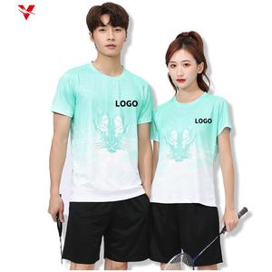 Badminton Sport <span class=keywords><strong>Tennis</strong></span> Chemises Hommes <span class=keywords><strong>Table</strong></span> Uniforme Volley-Ball Ping Pong Vêtements Formation Équipe Jeu Jersey Running Fitness <span class=keywords><strong>Tee</strong></span> GJ255 - Product Image 1