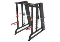 Vente chaude usine : Cage de musculation en acier et Machine Smith commerciale pour rack multifonctionnel, équipement de salle de sport